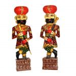 Dharohar Craft Handcrafted Darbaan set of 2 (15 inch)