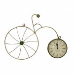 Dharohar Craft vintage look wall hanging cycle clock/wall decor