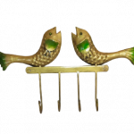 Dharohar Craft handcrafted Fish Key/shirt/towel hanger
